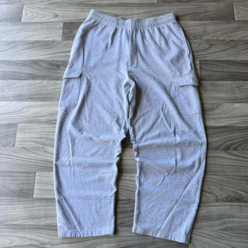 John Blair Vintage Y2K Grey Fleece Cargo Sweatpants